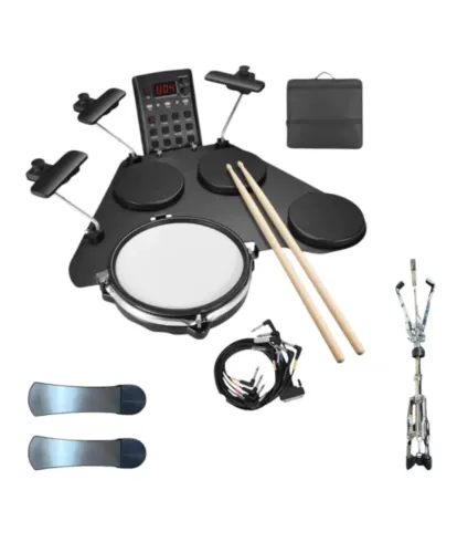 Bateria Eletrônica Portatil Seven Cpd-1000 + Suporte