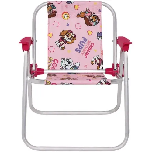 Cadeira para Piscina/Praia Patrulha Canina Rosa 30 kg 41,5 cm x 39 cm x 49,5 cm - Bel