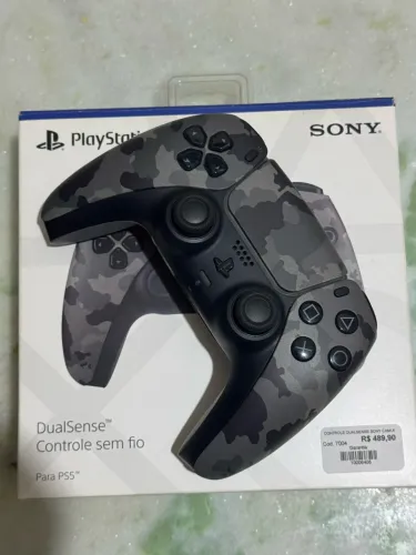 Controle dualsense play 5 camuflado