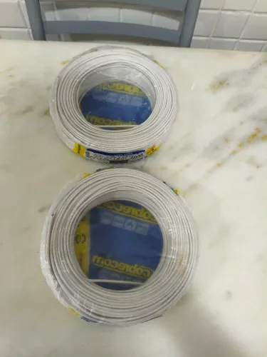 Cabo / Fio Flexível 2,5mm² 750V 100 metros  novo zero 