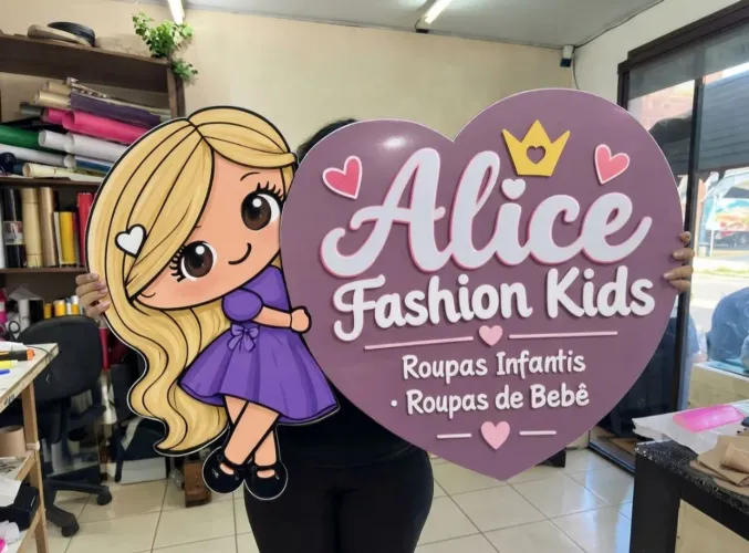 LETREIRO EM ACRÍLICO COM LED PERSONALIZADO