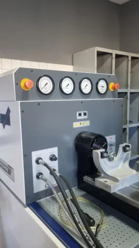 Bancada para teste de bomba injetora