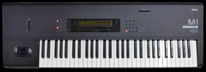 Korg M1, troco em piano digital