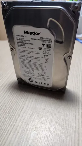 Disco Rígido HD 320GB Maxtor/Seagate SATA 3.5" - Saudável (Baixo Uso)