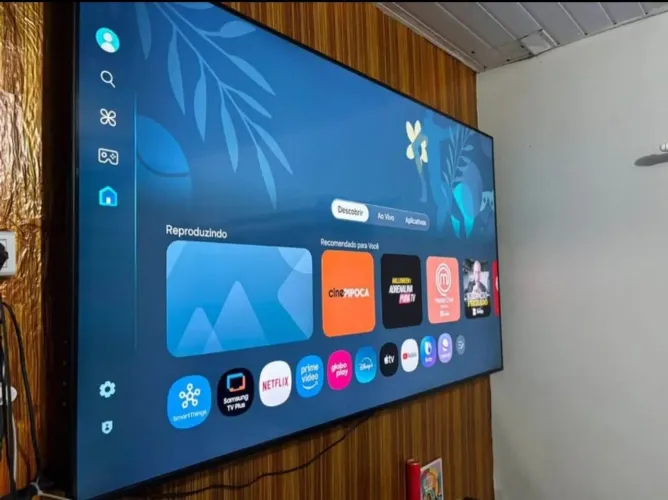TV 75" Samsung 4k Telão