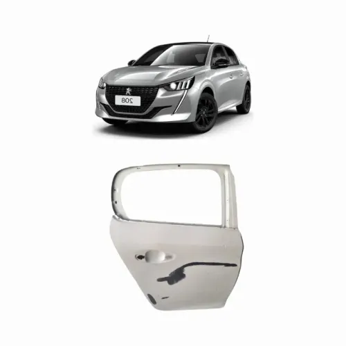 Porta Traseira Direita Peugeot 208 2020/2024 Original