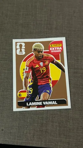 Lamine Yamal Bronze Extra Sticker Legend