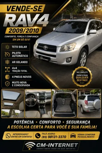 Toyota RAV4 2.4 4X4 16V 170cv Aut. 2009