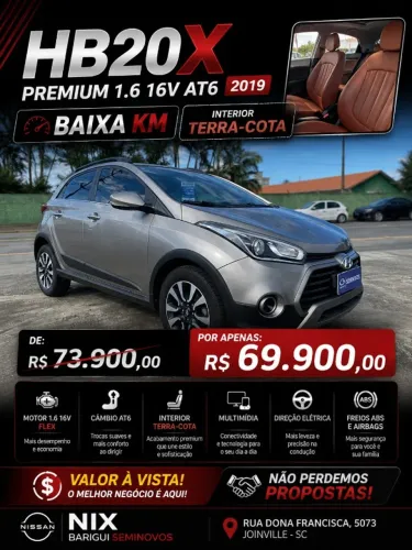 Hyundai HB20X Premium 1.6 Flex 16V Aut. 2019