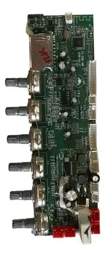 Placa de som da caixa mondial 500 wtts com fonte interna completa