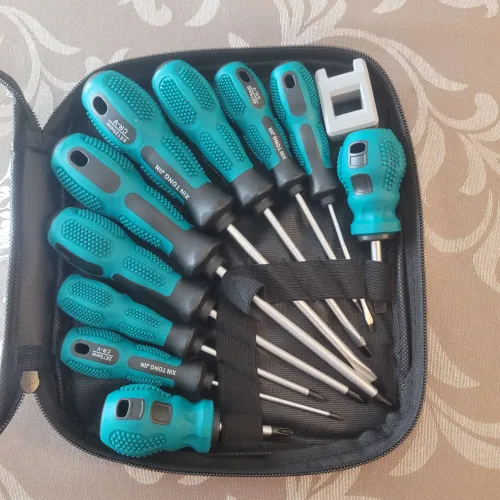 Jogo Chave Fenda Profissional Isolada Philips Imantada 10pcs