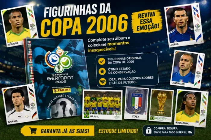 Figurinhas da copa 2006