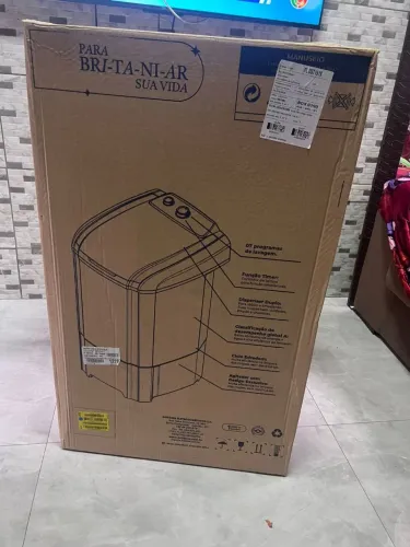 Tanque de Lavar Roupa Britânia 20kg Na caixa Sem uso.