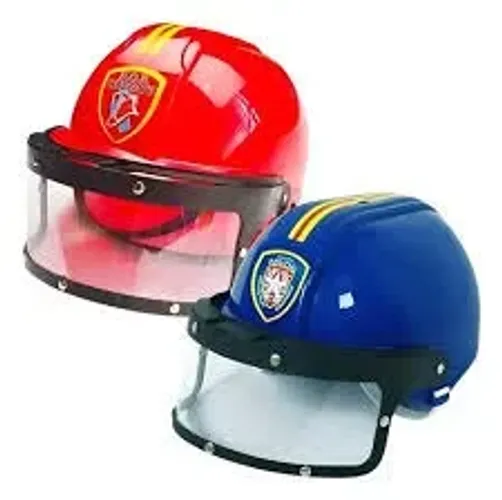 50 Capacete infantil - Policial, Militar e Bombeiro
