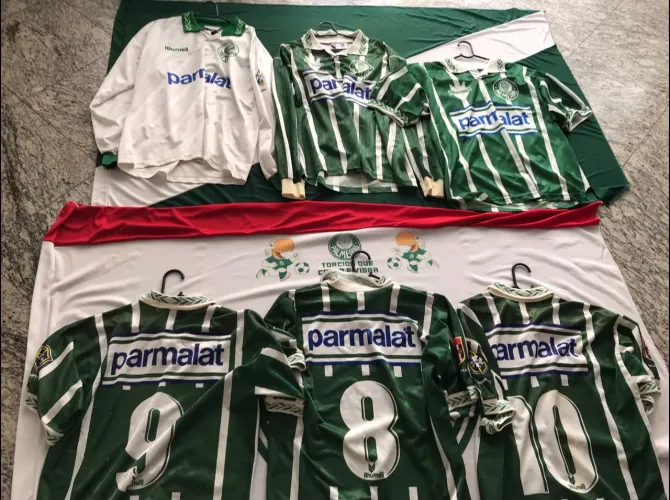 Kit Camisas Palmeiras Parmalat