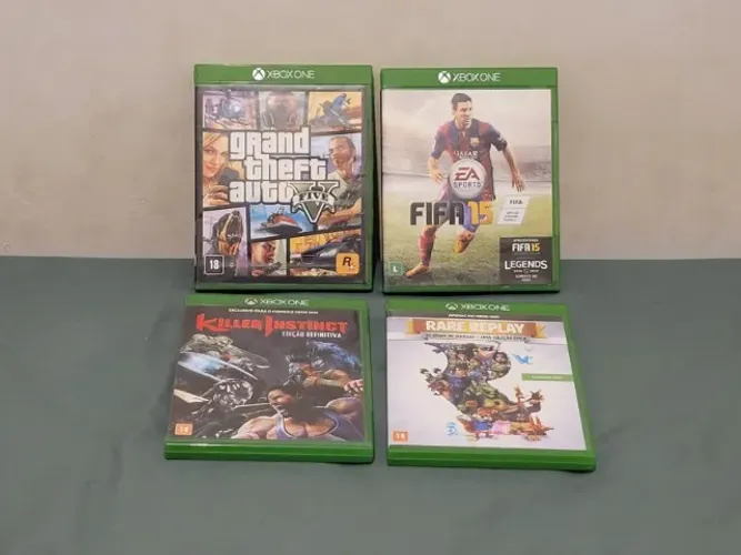 Lote de jogos (8 jogos)