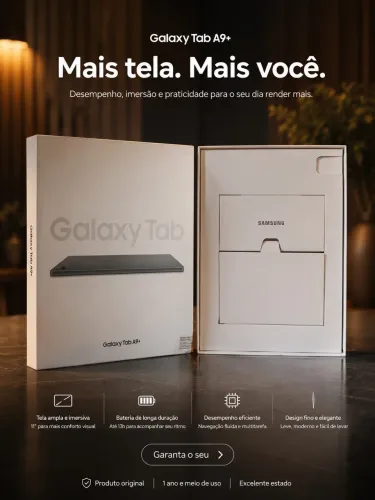 Samsung Galaxy Tab A9+ - Excelente Estado + Caixa Original