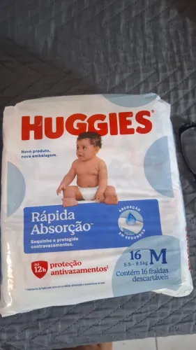 Fralda Huggies M Rápida Absorção