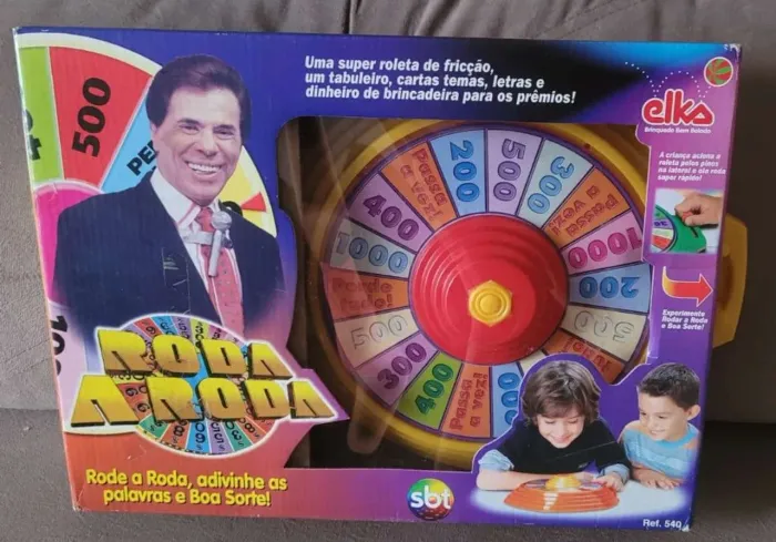 jogo antigo Rosa Roda  Elka Silvio Santos impecável 