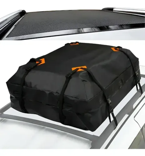 Bagageiro Teto Maleiro Impermeável Dobrável 425l + Esteira