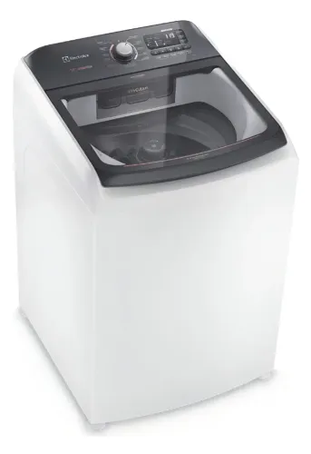 Máquina De Lavar 15kg Electrolux Premium Care Cesto Inox LEC15 110V