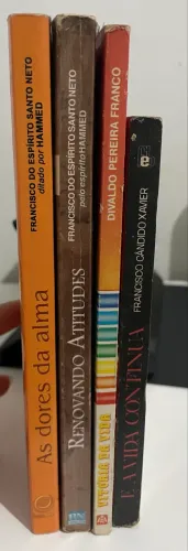 Kit Livros Espíritas - Chico Xavier, Divaldo e outros (ótimo estado)