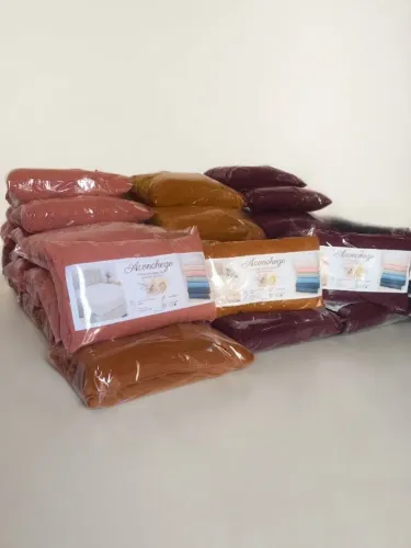 Lote de 100 lençóis de lençol com elástico
