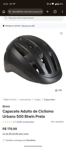 Capacete de ciclismo