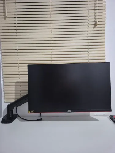 Monitor Gamer AOC Speed + suporte ELG F80N