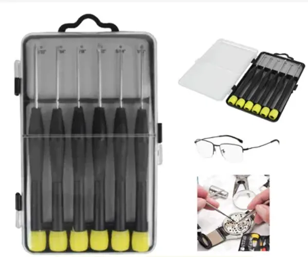 Kit com 6 Chaves de Precisão Manutenção Celular Iphone Games Relógio z1515