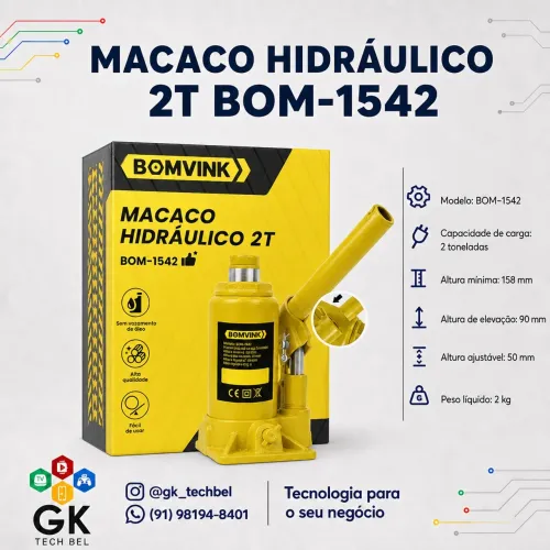 Macaco Hidráulico 2T (entrega gratis)