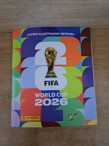 Album da copa 2026 com mbappé colado