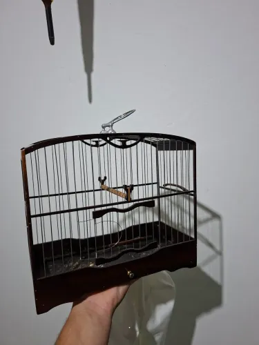 Gaiola de passeio no inox