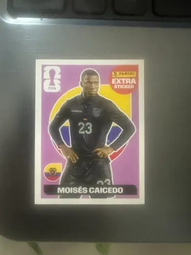 Figurinha Legend lilás Moisés Caicedo original copa 2026
