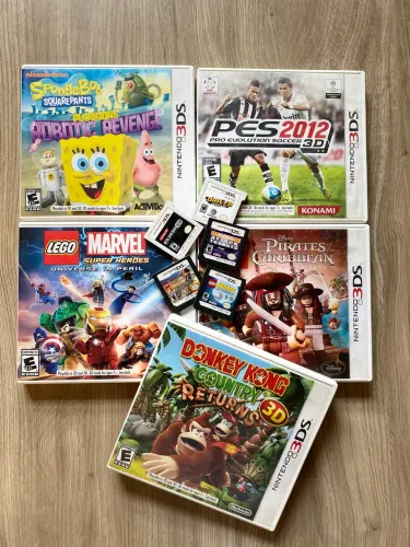 Jogos Nintendo 3DS e DS Originais - Preço na descrição 