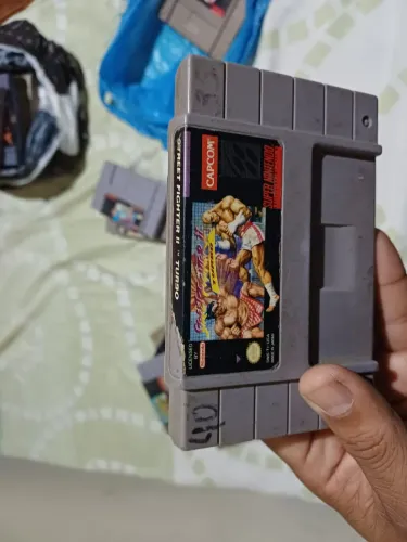 Street Fighter II Turbo: Hyper Fighting original snes 