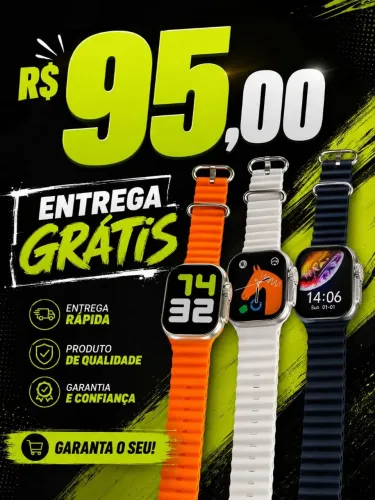 Relógio smartwatch t900 ultra novo