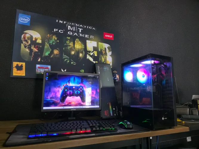 pc gamer completo passo cartão entrego