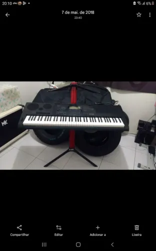 Teclado casio wk7600