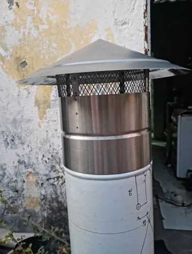 Chapéu para churrasqueira 