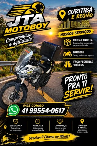 Motoboy em Curitiba e Região.