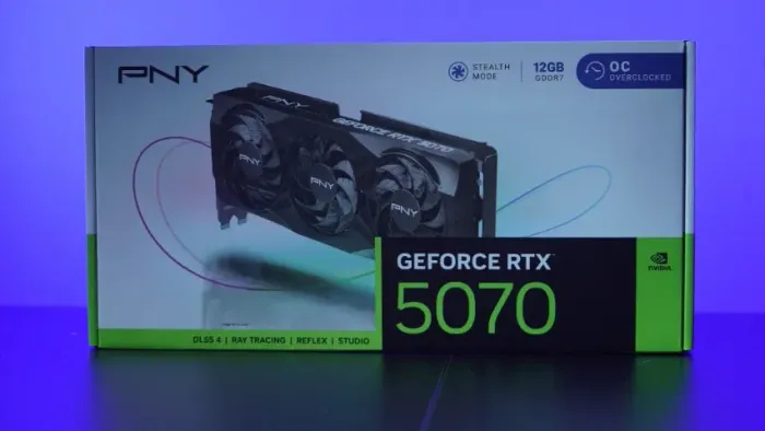 Placa de Video RTX 5070 PNY 12GB - R$ 4.499