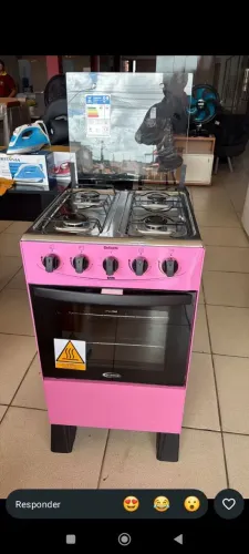 Fogão Clarice 4 Bocas Mesa Inox - Novo