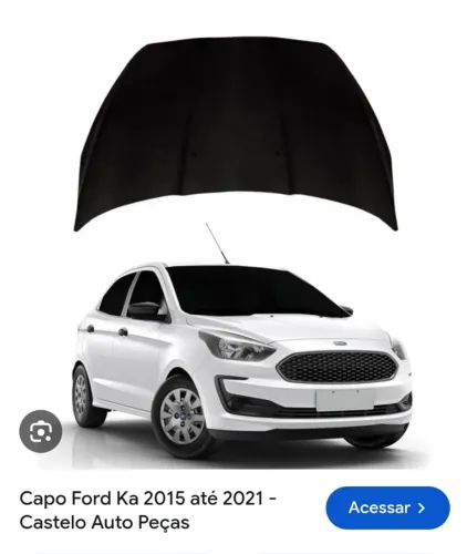Vendo capu com dois braços Ford Ka 2020