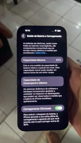 iPhone 14 Pro Max 512GB roxo, original, bateria 84%, Face ID funcionando e ótimo estado!