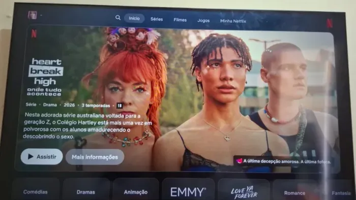 TV Samsung 55 polegadas + painel de Tv