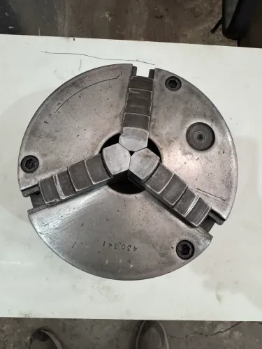 Placa de Torno Mecânico 190mm 3 castanhas