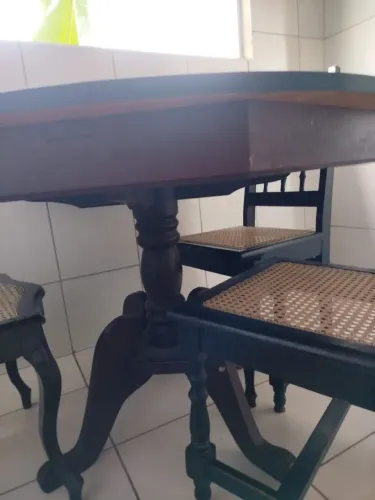 Mesa Rústica Redonda 