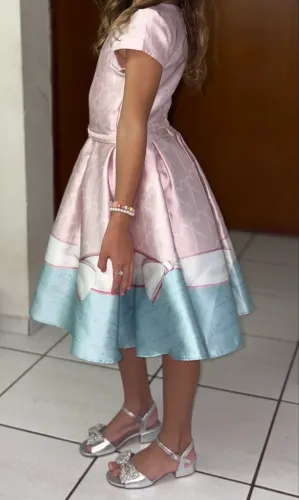 Vestido petit Cherie tam 5/6 anos