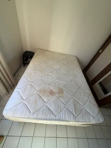 Cama casal colchão + box